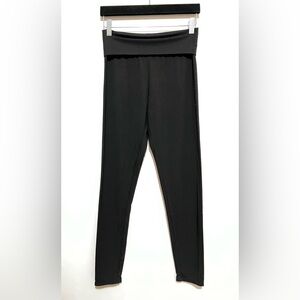 Hatch Black Roll Waist Legging
